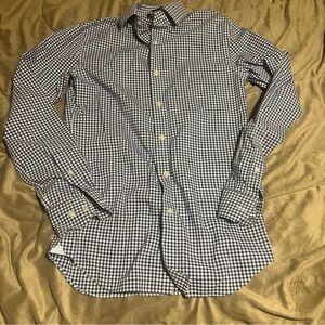 Men's Blue Checkered Shirt